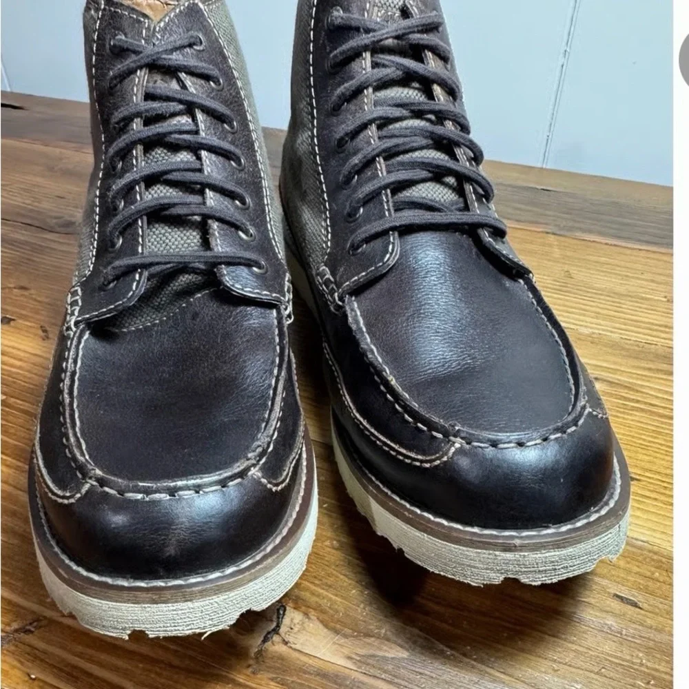 Lucky Brand Brown Leather Boots